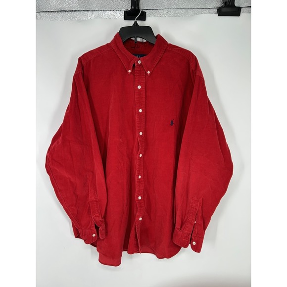 Polo Ralph Lauren Other - Polo Ralph Lauren Shirt 2XB 2XL Big Classic Fit Corduroy Long Sleeve Button Down